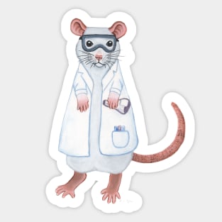 Lab Rat Sticker